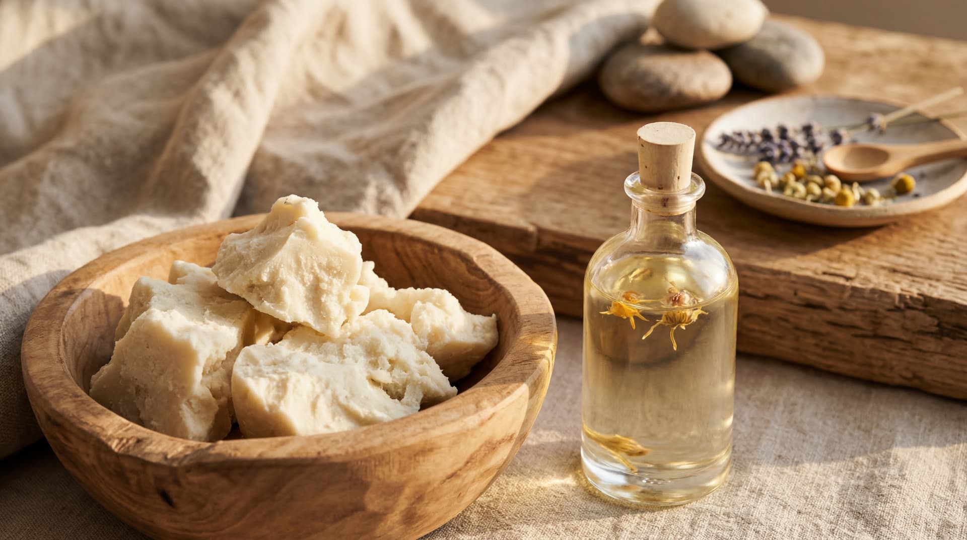 diy shea butter body oil