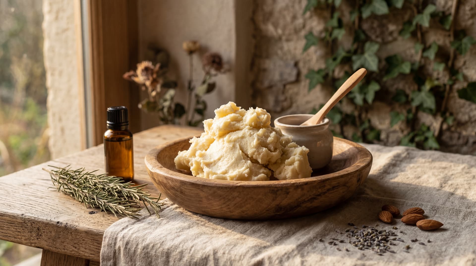 diy shea butter hair mask