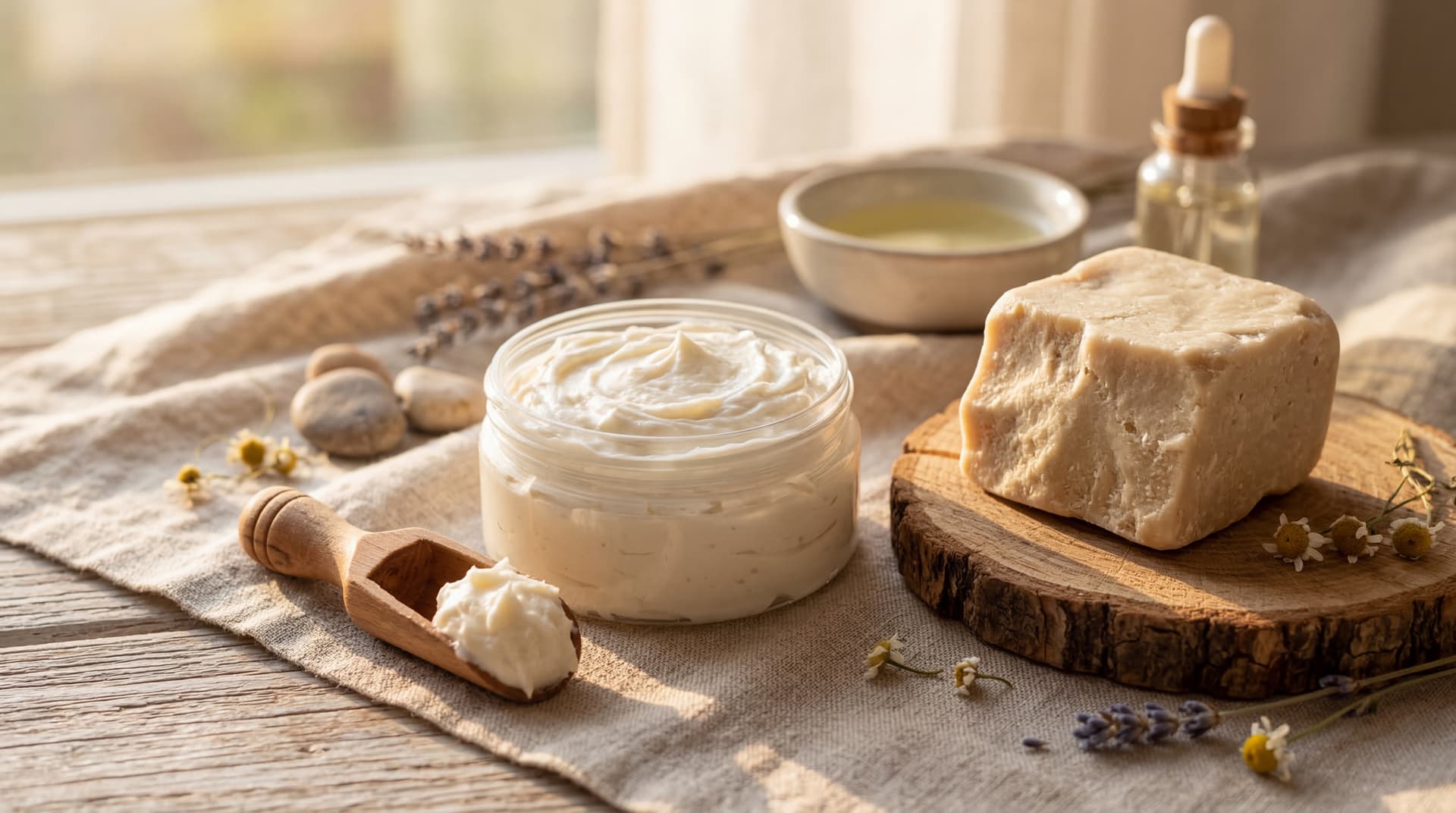 diy whipped shea butter body cream