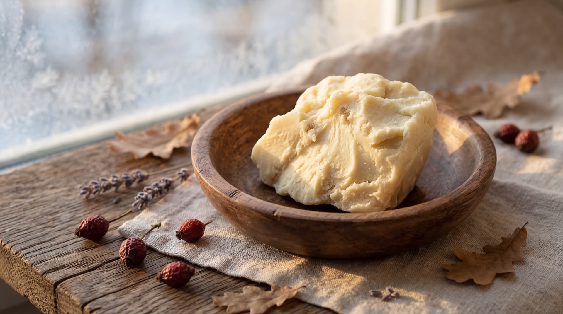 shea butter for cold weather protection