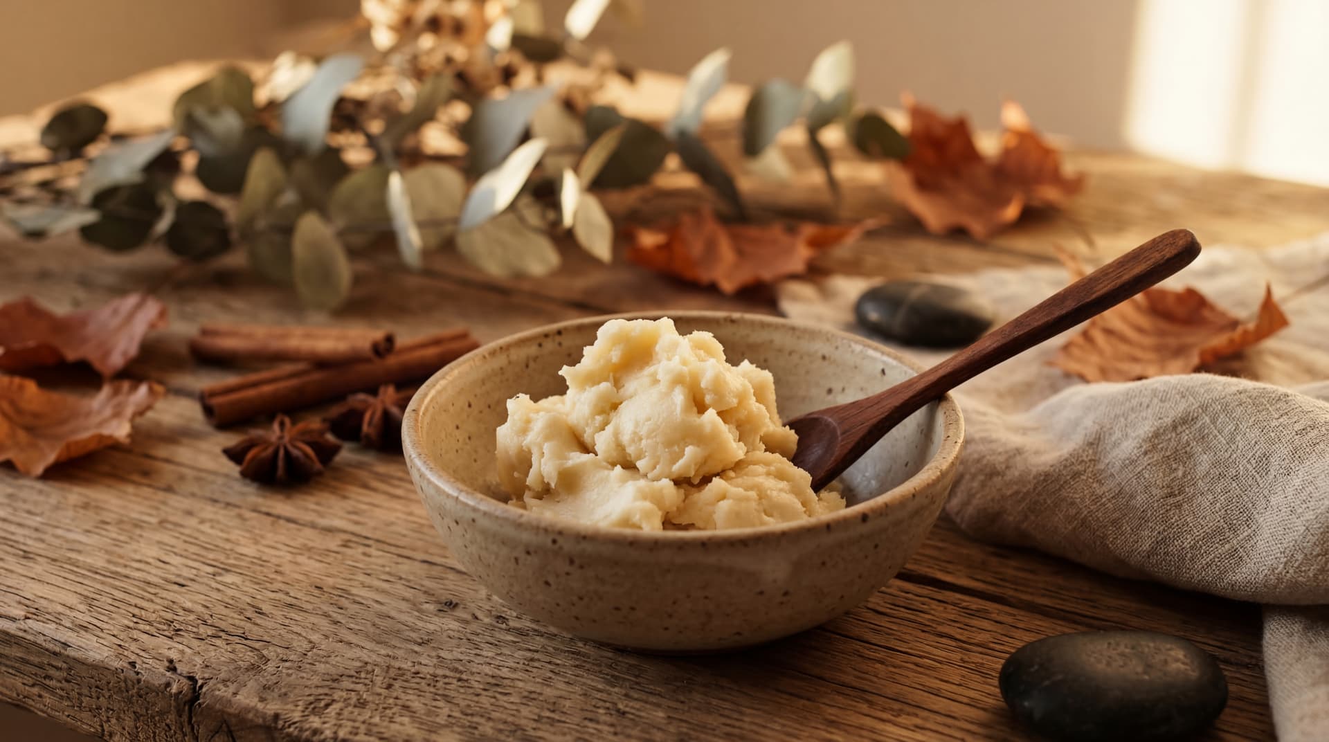 shea butter for fall skin transition