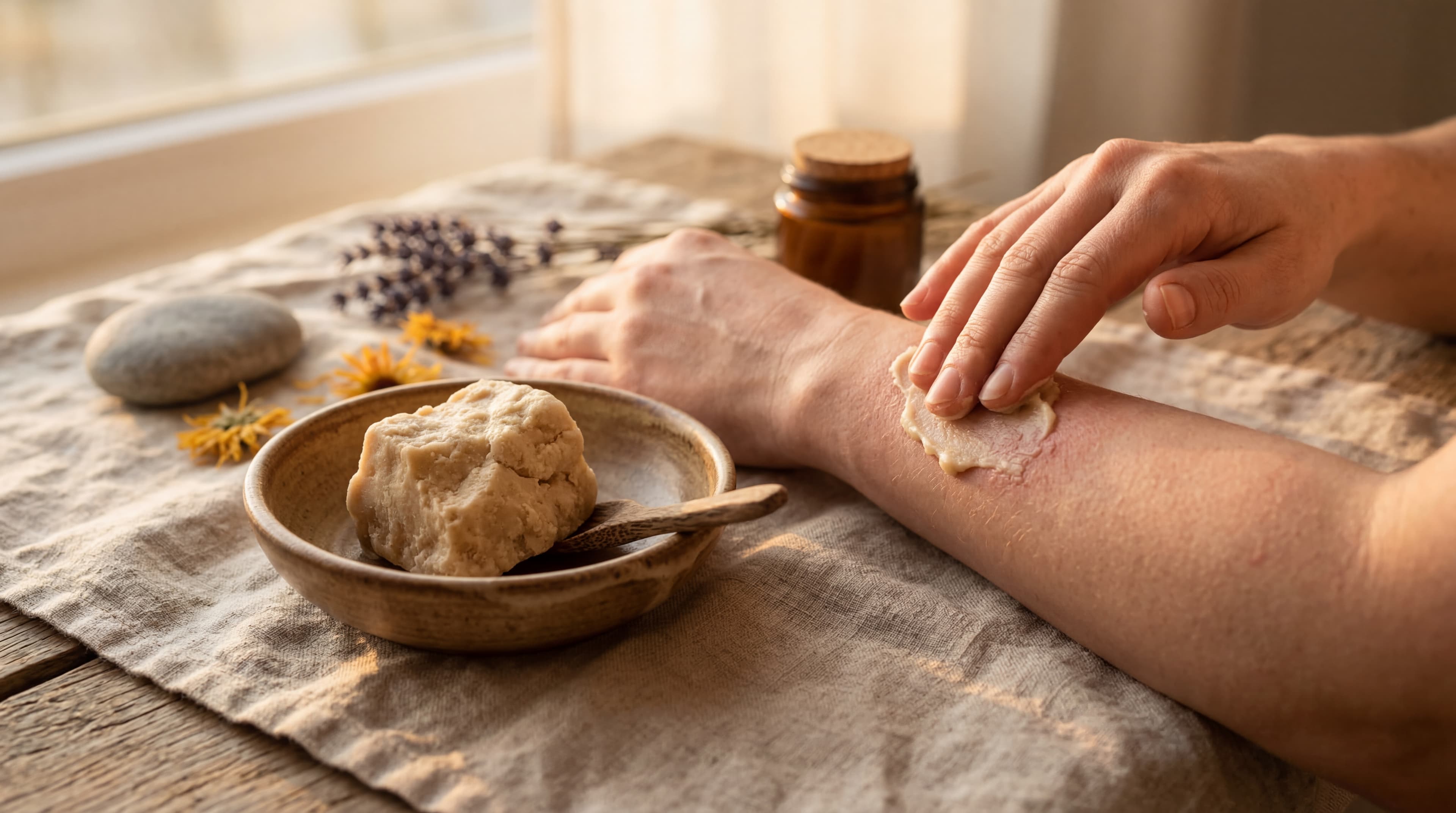 shea butter for fungal skin issues