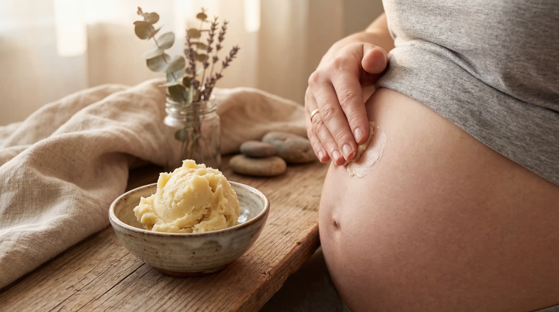 shea butter for prenatal skin care