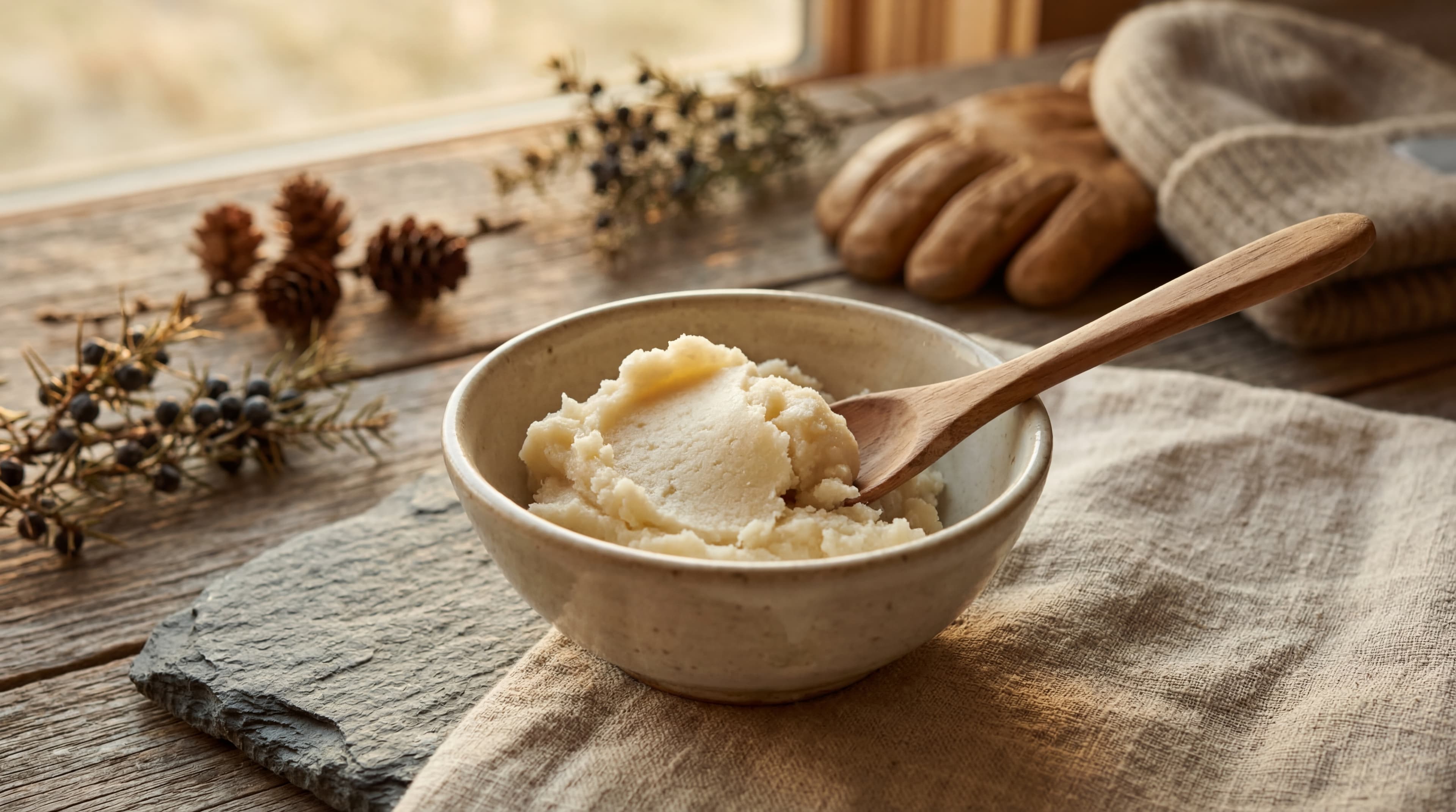shea butter for skiing and snow sports