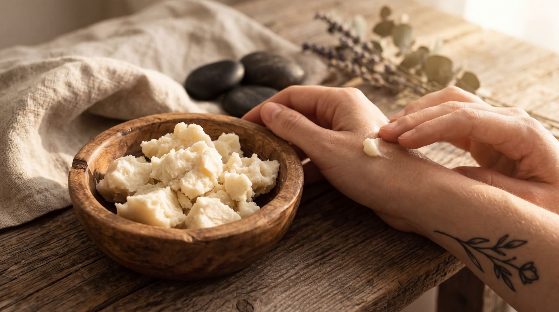 shea butter for tattoo aftercare