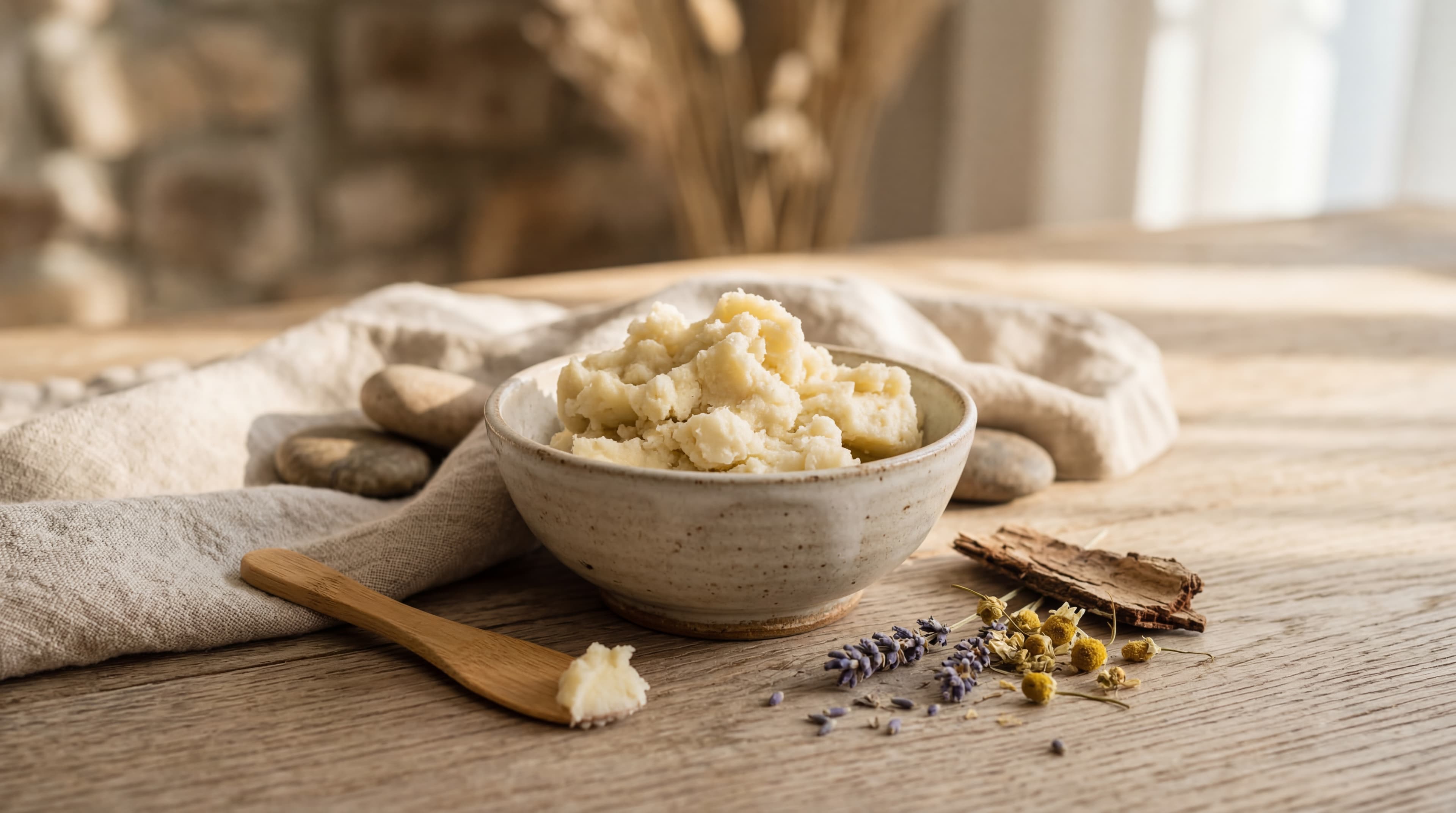 shea butter in natural makeup routines