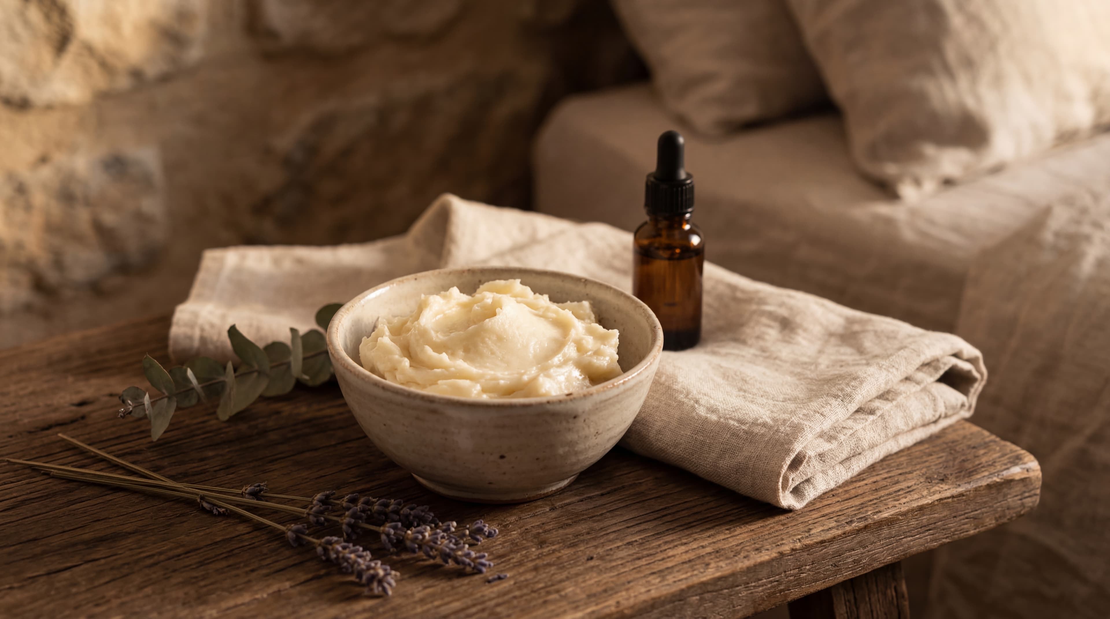 shea butter in your sleep routine