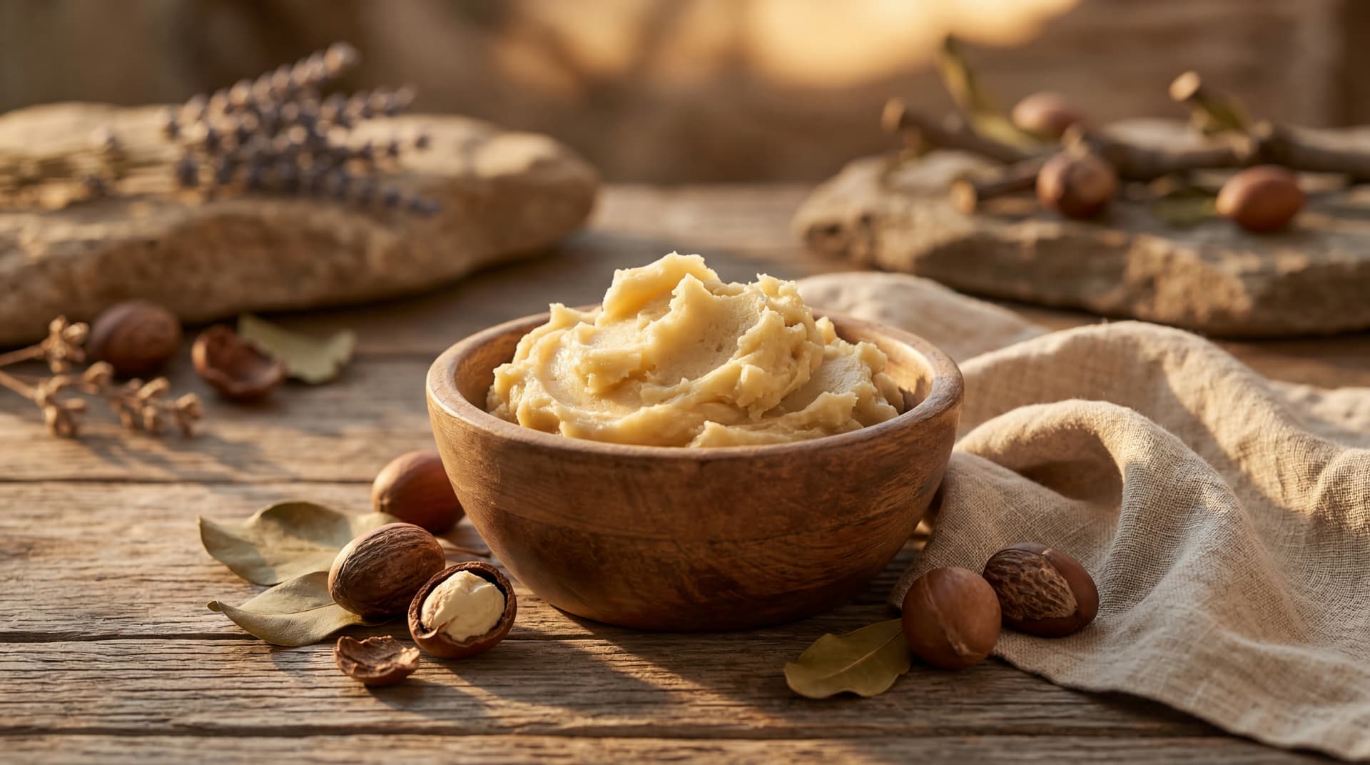 why real shea butter smells nutty