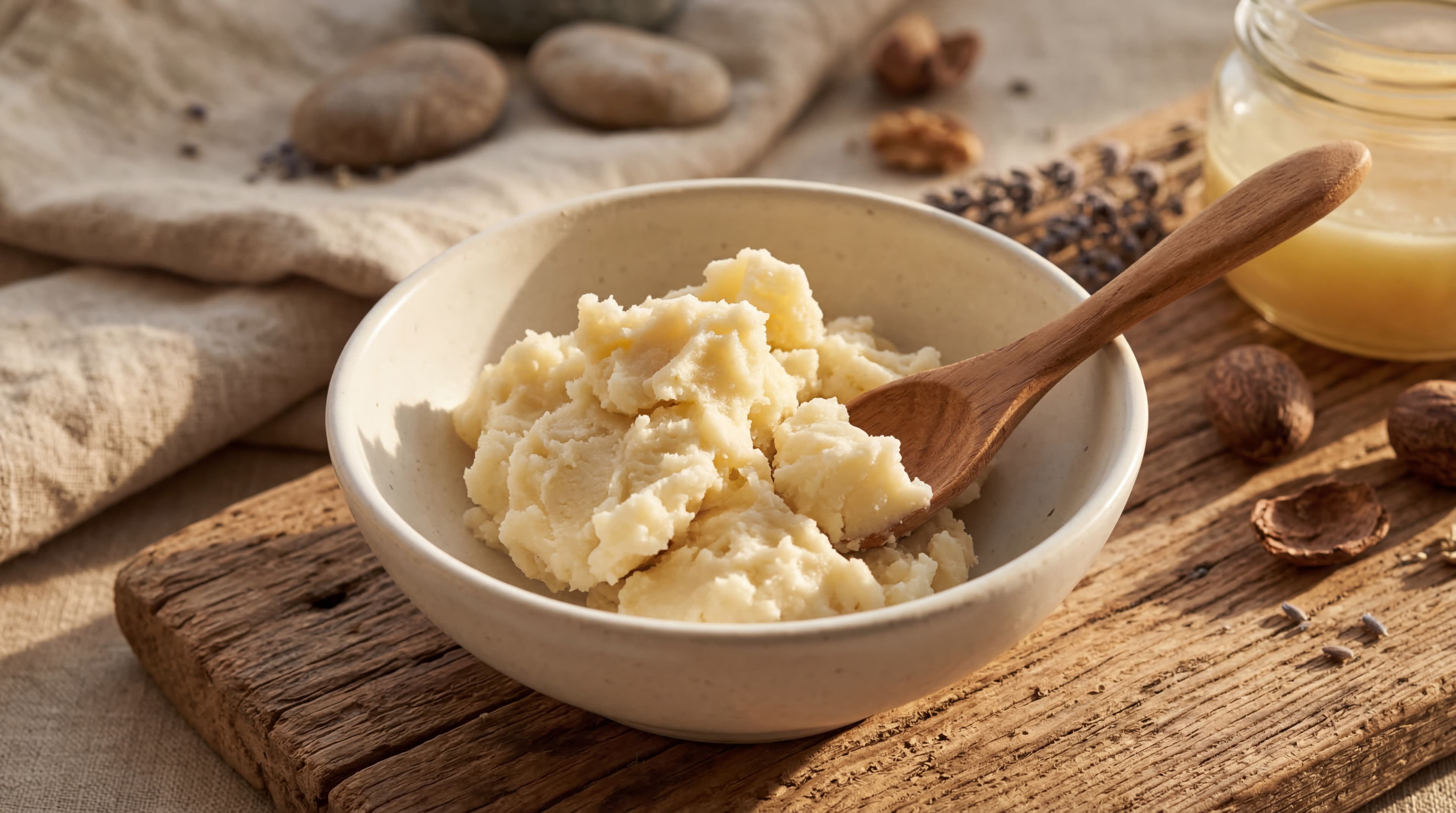 how to apply shea butter correctly