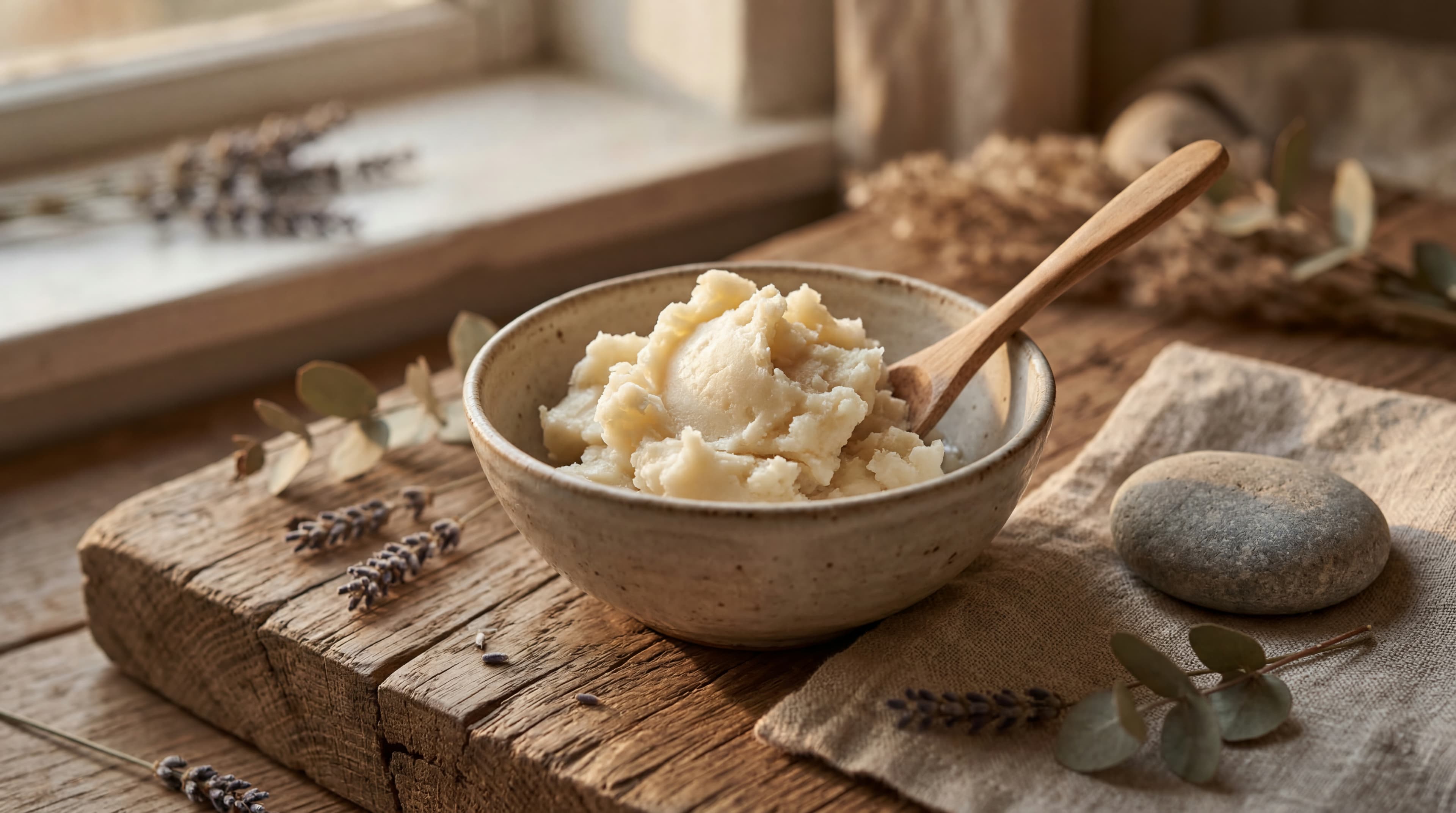 shea butter for chapped skin