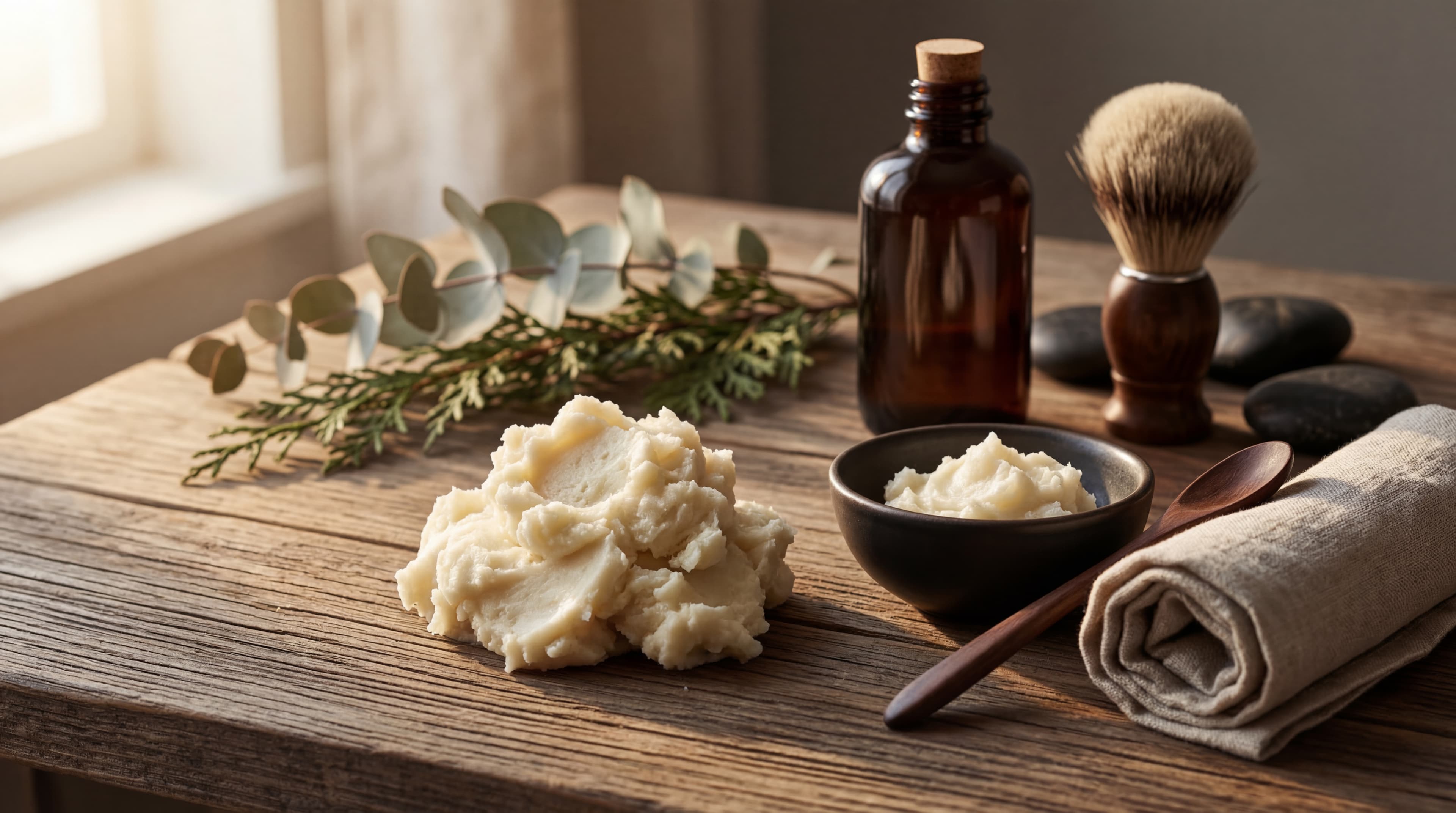 shea butter for men's skincare