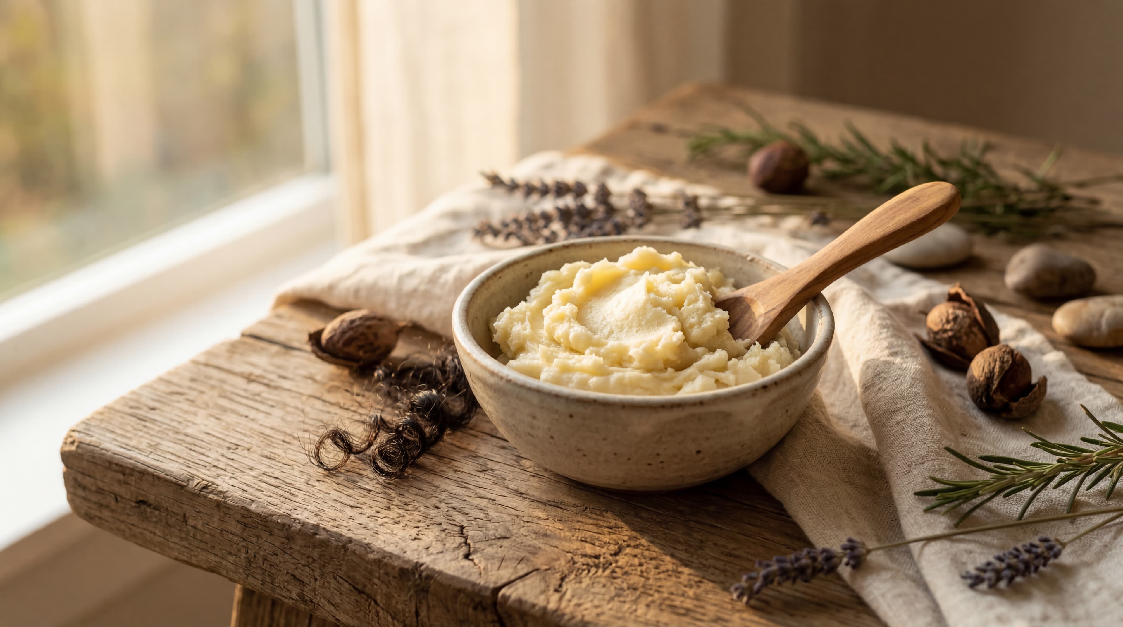 shea butter for protective styles