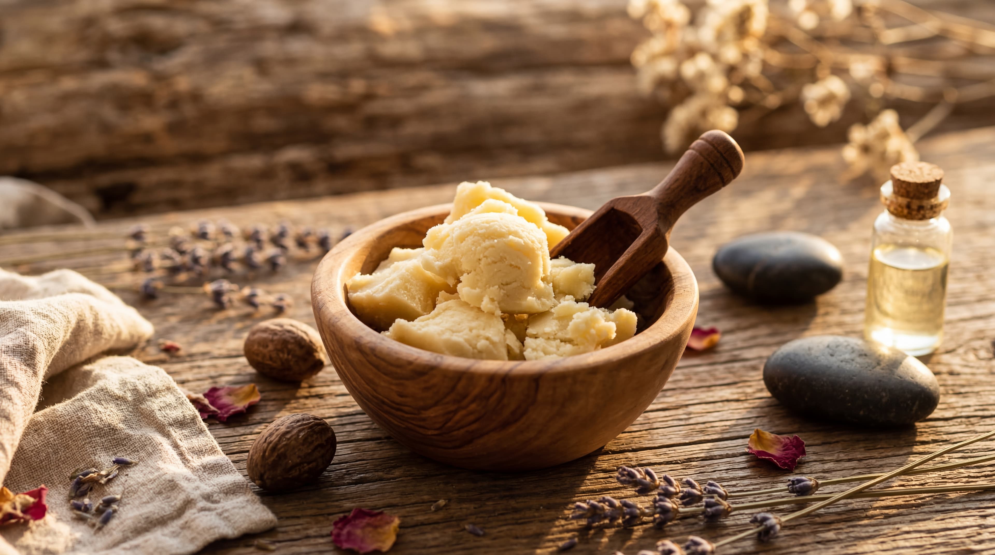 shea butter for under-eye circles