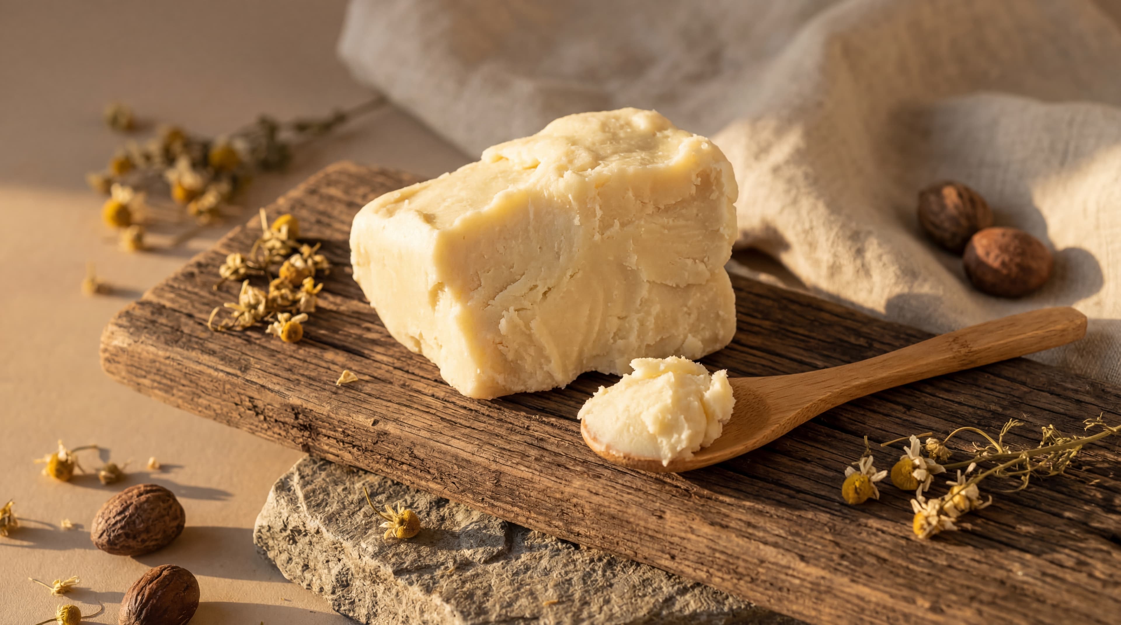 shea butter vs castor oil for hair growth