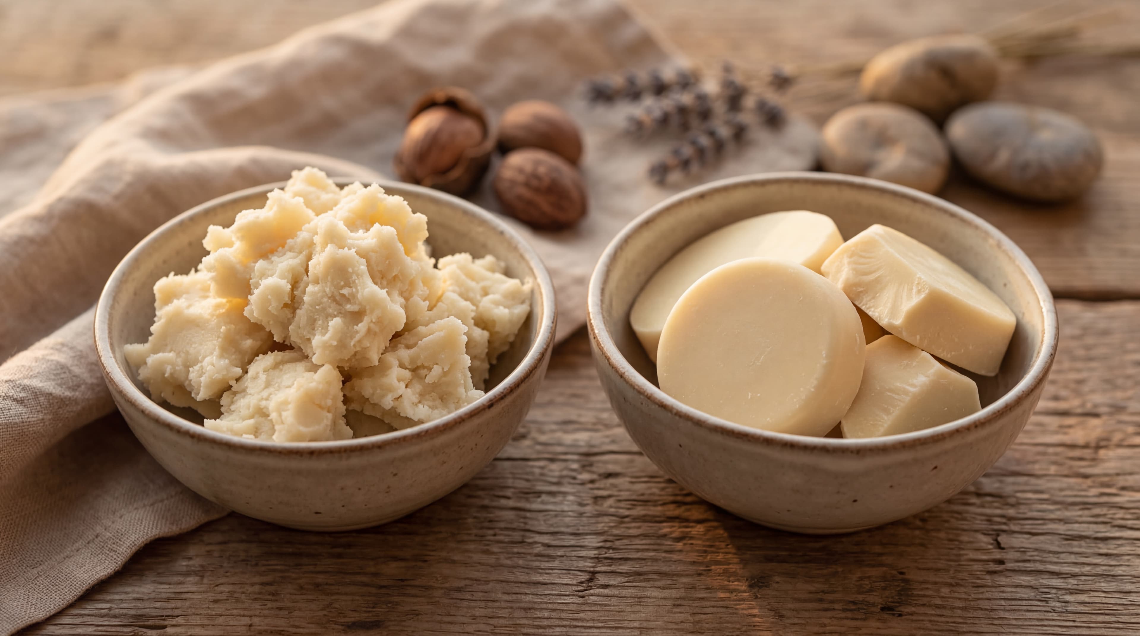 shea butter vs cocoa butter: complete comparison